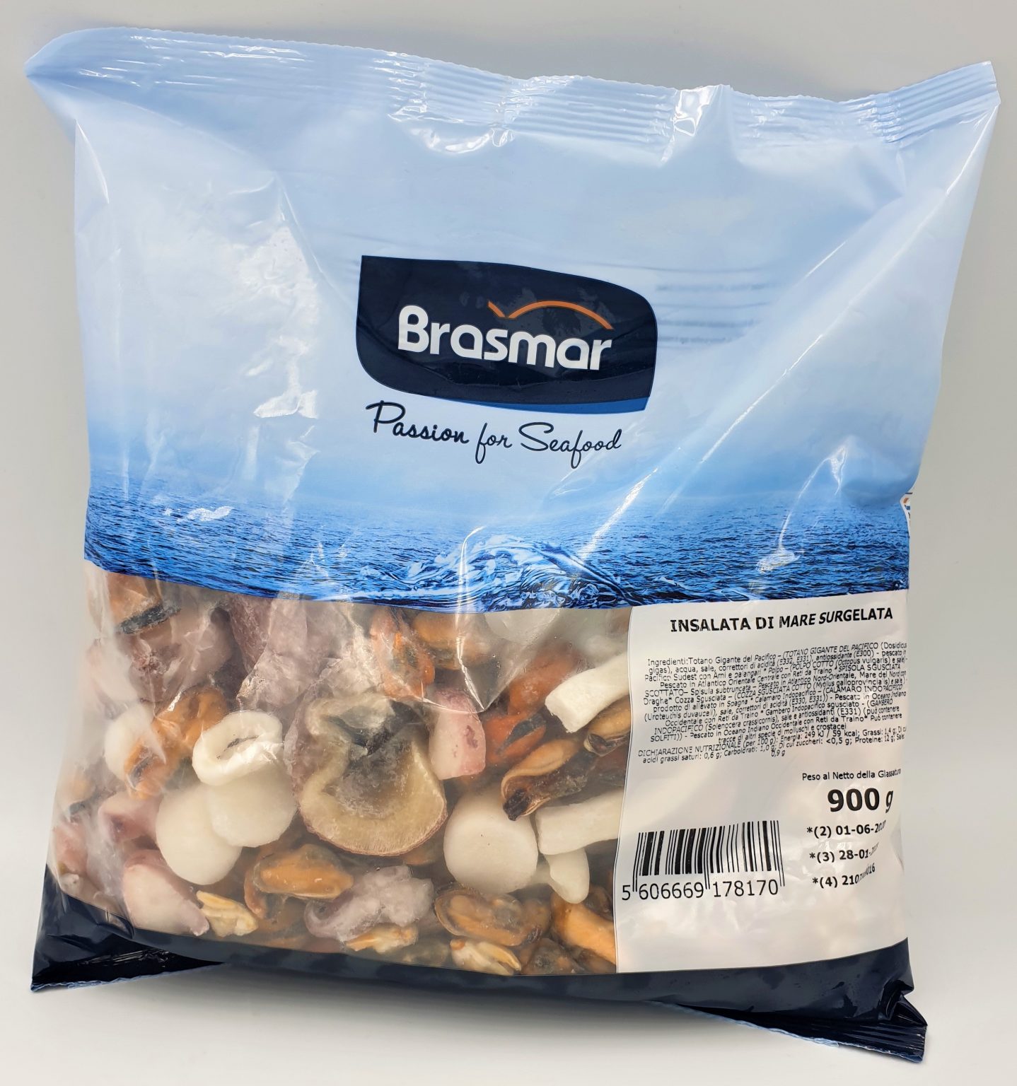 Insalata di Mare Mix 850gr. (Preparato) Congelata Picchioni Surgelati